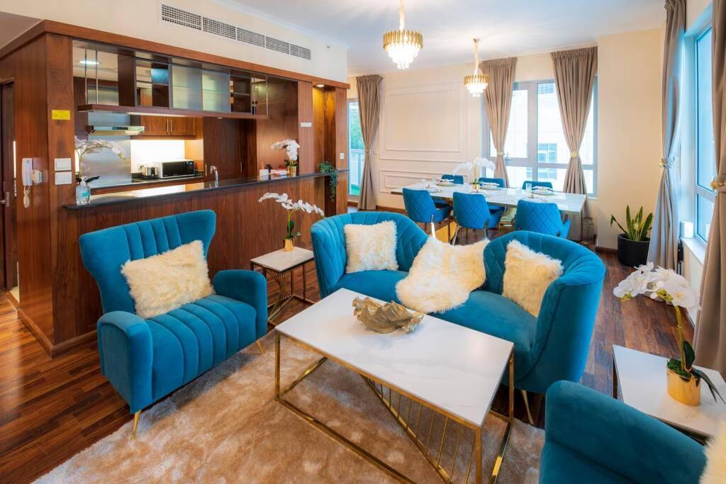 First Class 2Br With Full Burj Khalifa And Fountain View Dubaj Kültér fotó